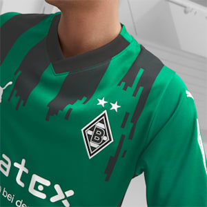 Borussia Mönchengladbach 23/24 Away Jersey Men, Power Green-PUMA Black, extralarge-GBR