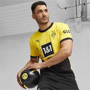 メンズ ドルトムント 2023/24 ホーム オーセンティック ユニフォーム, Cyber Yellow-PUMA Black, extralarge-JPN