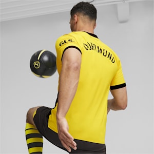 メンズ ドルトムント 2023-24 ホーム オーセンティック ユニフォーム, Cyber Yellow-PUMA Black, extralarge-JPN