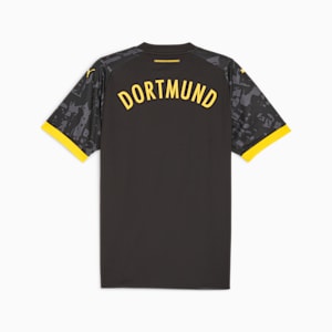 Borussia Dortmund 23/24 Away Men's Jersey, Puma Black & Rosso Corsa, extralarge