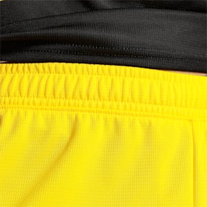 Borussia Dortmund Men's Football Shorts, Cyber Yellow-PUMA Black, extralarge-IND
