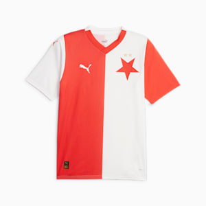 SK Slavia Prague 23/24 Home Jersey, PUMA Red-PUMA White, extralarge-GBR