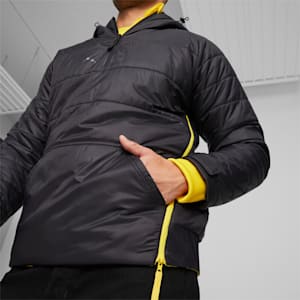 Borussia Dortmund Half-Zip Reversible Jacket Men, PUMA Black-Cyber Yellow