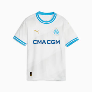 Olympique de Marseille 23/24 Youth Home Jersey, PUMA White, extralarge-GBR