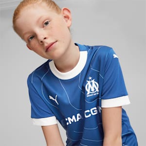 Olympique de Marseille 23/24 Youth Away Jersey, PUMA Team Royal-Clyde Royal, extralarge-GBR