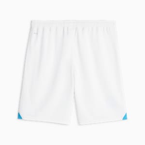 Olympique de Marseille Men's Soccer Shorts, PUMA White-Clyde Royal, extralarge