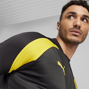 Borussia Dortmund Men's Football Prematch Sweatshirt, PUMA Black-Cyber Yellow, extralarge-GBR