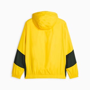 Borussia Dortmund Men's Prematch Football Jacket, Cyber Yellow-PUMA Black, extralarge-GBR
