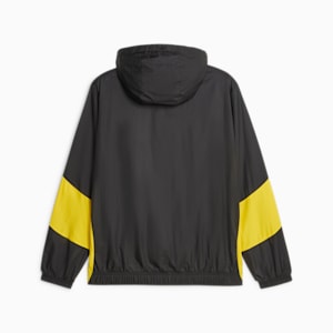 Borussia Dortmund Men's Prematch Football Jacket, PUMA Black-Cyber Yellow, extralarge-GBR