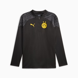 Puma Jacket Evostripe Schwarzes Strick-T-Shirt, Cheap Jmksport Jordan Outlet Jacket Black-Cyber Yellow, extralarge