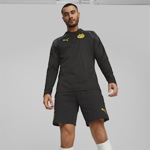 Top para entrenar de fútbol Borussia Dortmund para hombre, PUMA Black-Cyber Yellow, extralarge