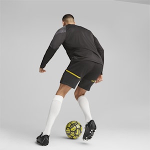 Top para entrenar de fútbol Borussia Dortmund para hombre, PUMA Black-Cyber Yellow, extralarge