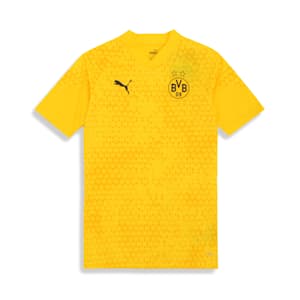 メンズ ドルトムント 2023-24 トレーニング Tシャツ, Cyber Yellow-PUMA Black, extralarge-JPN