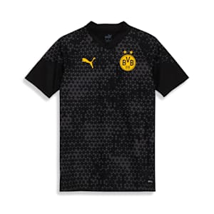 メンズ ドルトムント 2023-24 トレーニング Tシャツ, PUMA Black-Cyber Yellow, extralarge-JPN