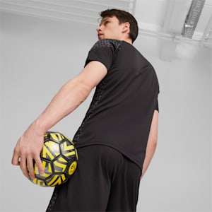 Borussia Dortmund Soccer Men's Training Jersey, Platform Cheap Jmksport Jordan Outlet Black-Cyber Yellow, extralarge