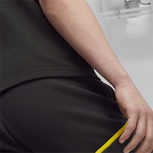 メンズ ドルトムント カジュアル ポロシャツ, PUMA Black-Cyber Yellow, extralarge-JPN