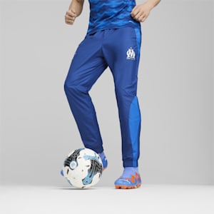 Olympique de Marseille Prematch Football Pants, PUMA Team Royal-Clyde Royal, extralarge-GBR