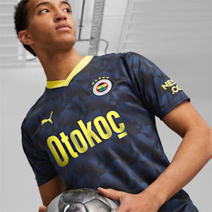 Fenerbahçe S.K. 23/24 Third Jersey Men, Medieval Blue-Blazing Yellow, extralarge-GBR