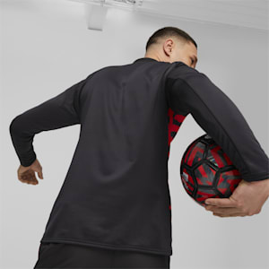 AC Milan Prematch Sweatshirt, For All Time Red-PUMA Black, extralarge-GBR