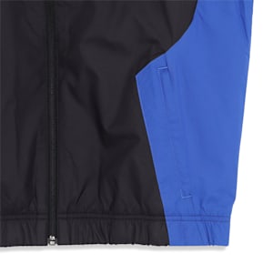 メンズ ACミラン 2023-24 プレマッチ ウーブンジャケット, PUMA Black-Royal Sapphire, extralarge-JPN
