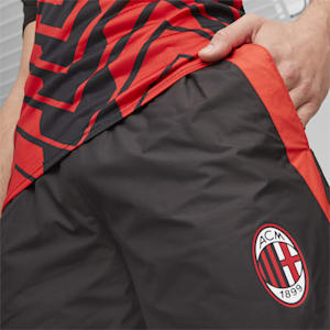 AC Milan Football Prematch Woven Pants, PUMA Black-For All Time Red, extralarge-GBR