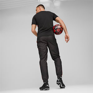 AC Milan Football Prematch Woven Pants, PUMA Black-For All Time Red, extralarge-GBR