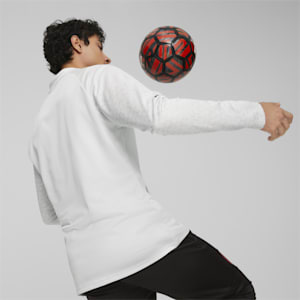 AC Milan Men's Soccer Training Jacket, Staple x Puma Clyde NTRVL Glacier Gray, extralarge
