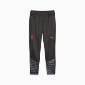 AC Milan Men's Football Training Pants, PUMA Black-Flat Medium Gray, extralarge-IND