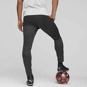 Pants de entrenamiento de fútbol del AC Milan, PUMA Black-Flat Medium Gray, extralarge
