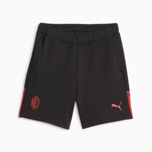 AC Milan Football Casuals Shorts, PUMA Black-For All Time Red, extralarge-GBR