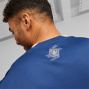 Manchester City Chinese New Year Jersey, Blazing Blue-Puma Team Gold