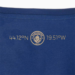 メンズ マンチェスター シティー MCFC チャイニーズ ニューイヤー 半袖 Tシャツ, Blazing Blue-Puma Team Gold, extralarge-JPN