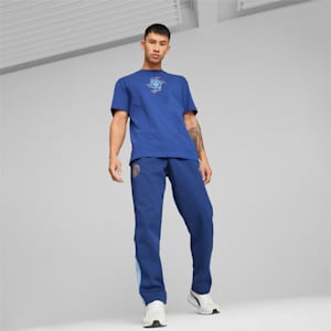 メンズ マンチェスター シティー MCFC チャイニーズ ニューイヤー 半袖 Tシャツ, Blazing Blue-Puma Team Gold
