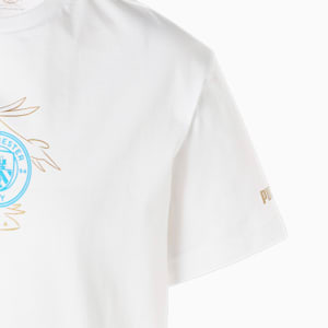 メンズ マンチェスター シティー MCFC チャイニーズ ニューイヤー 半袖 Tシャツ, PUMA White-Puma Team Gold