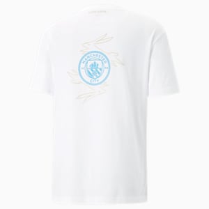 Manchester City Chinese New Year Tee Men, PUMA White-Puma Team Gold
