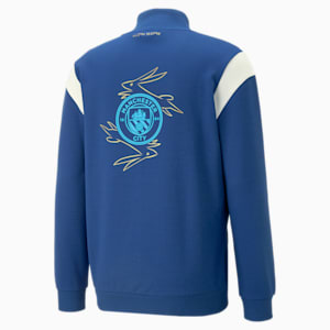 Manchester City Chinese New Year Track Jacket, Blazing Blue-Team Light Blue