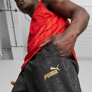 メンズ サッカー エジプト FTBLCULTURE トラックパンツ 裏起毛, PUMA Black, extralarge-JPN