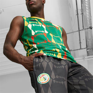 メンズ サッカー セネガル FTBLCULTURE トラックパンツ 裏起毛, PUMA Black, extralarge-JPN