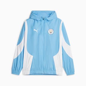 Chamarra Hombre Manchester City Prematch, Team Light Blue-PUMA White, extralarge