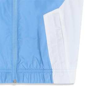 キッズ マンチェスター シティFC 2023-24 プレマッチ ウーブンジャケット 116cm-164cm, Team Light Blue-PUMA White