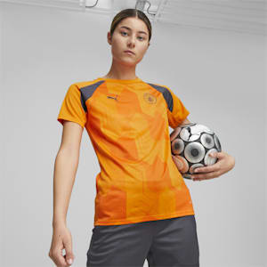 Manchester City Women's Prematch Jersey, Orange Popsicle-Strong Gray, extralarge-GBR