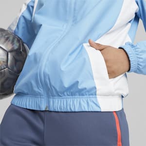 Manchester City Women's Prematch Anthem Jacket, Team Light Blue-PUMA White