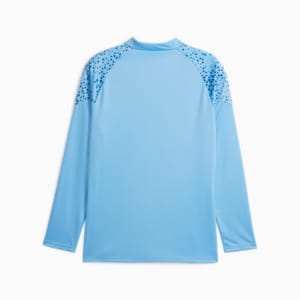 Manchester City Football Quarter-zip, Team Light Blue-Lake Blue, extralarge-GBR