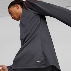 Manchester City Football Quarter-zip, Strong Gray-Aubergine, extralarge-GBR