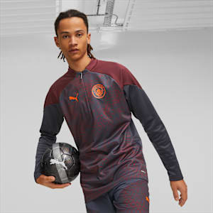 Manchester City Men's Training Fleece, Strong Gray-Aubergine, extralarge-GBR