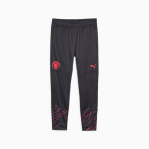 Manchester City Men's Soccer Training Sweatpants, Dark Navy-Sunset Glow, extralarge