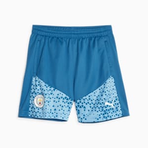 Manchester City Football Youth Training Shorts, Lake Blue-Team Light Blue, extralarge-GBR