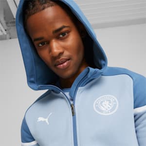 Manchester City Football Casuals Hooded Jacket, Blue Wash-Deep Dive, extralarge-GBR