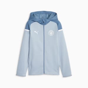 Manchester City Football Casuals Youth Hooded Jacket, Blue Wash-Deep Dive, extralarge-GBR
