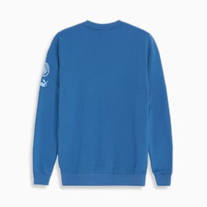 メンズ マンチェスター シティFC FTBLCORE グラフィック クルースウェット, Lake Blue-Team Light Blue